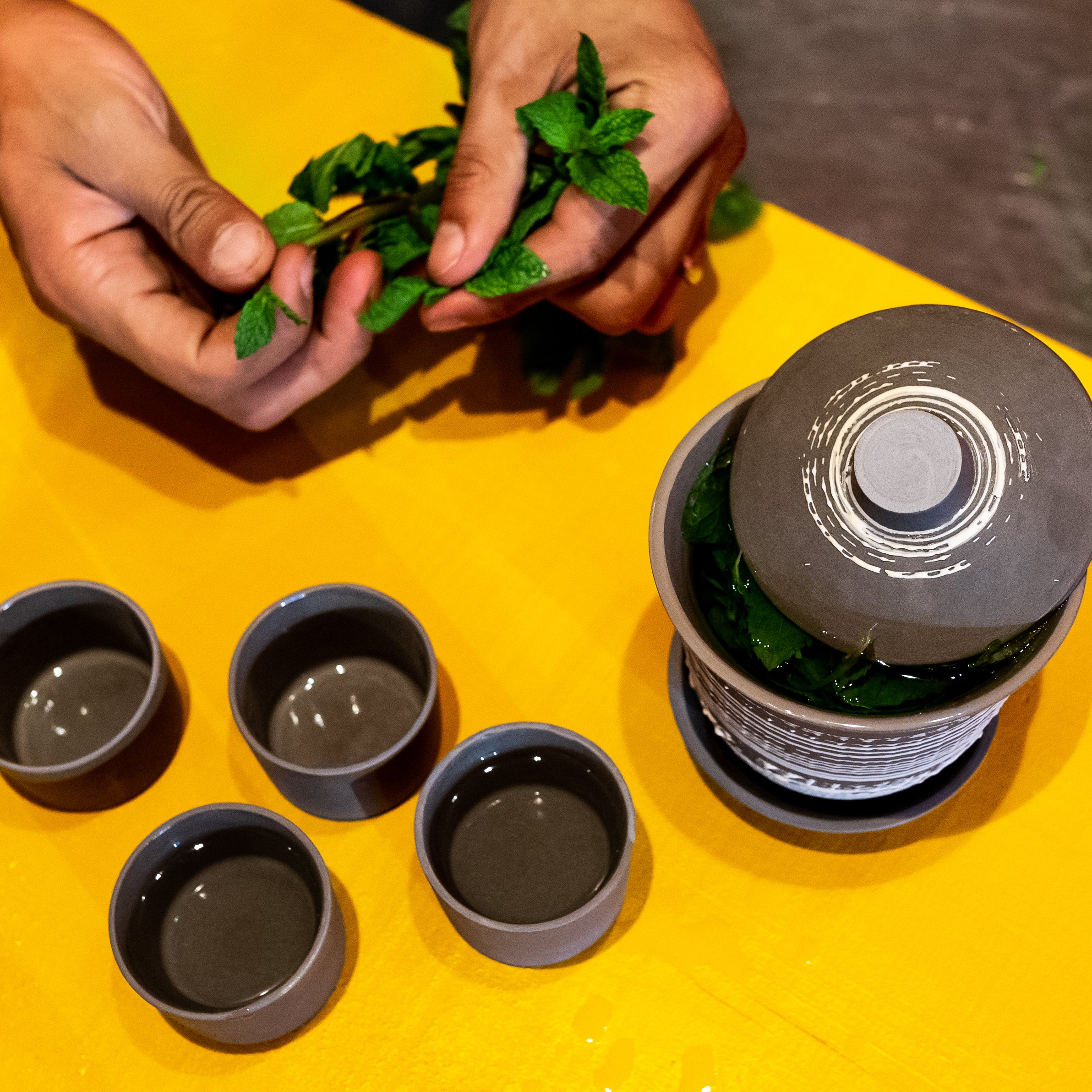 Ensemble de dégustation de thé